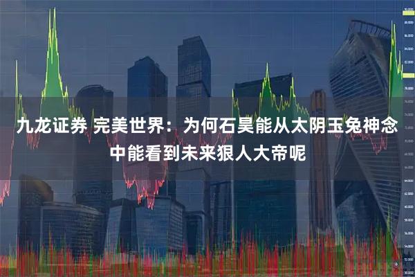 九龙证券 完美世界：为何石昊能从太阴玉兔神念中能看到未来狠人大帝呢