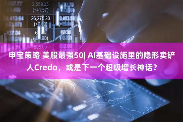 申宝策略 美股最强50| AI基础设施里的隐形卖铲人Credo，或是下一个超级增长神话？